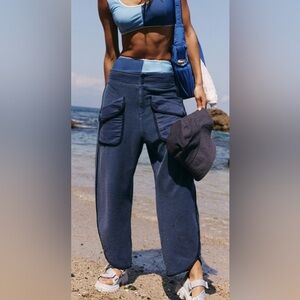 🔥NWT! Free People! Timko Cotton blend barrel style pant! XL